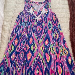 Lilly Pulitzer Vibrant Patterned Dress size large